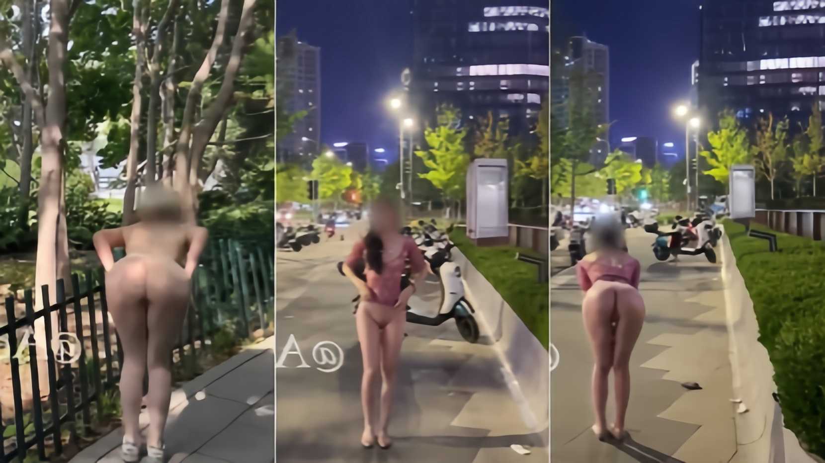 推特 AdingoZous 性感人妻尤物 滿處是人的公園大膽全裸露出 玩的就是緊張刺激 發現就社死 A片