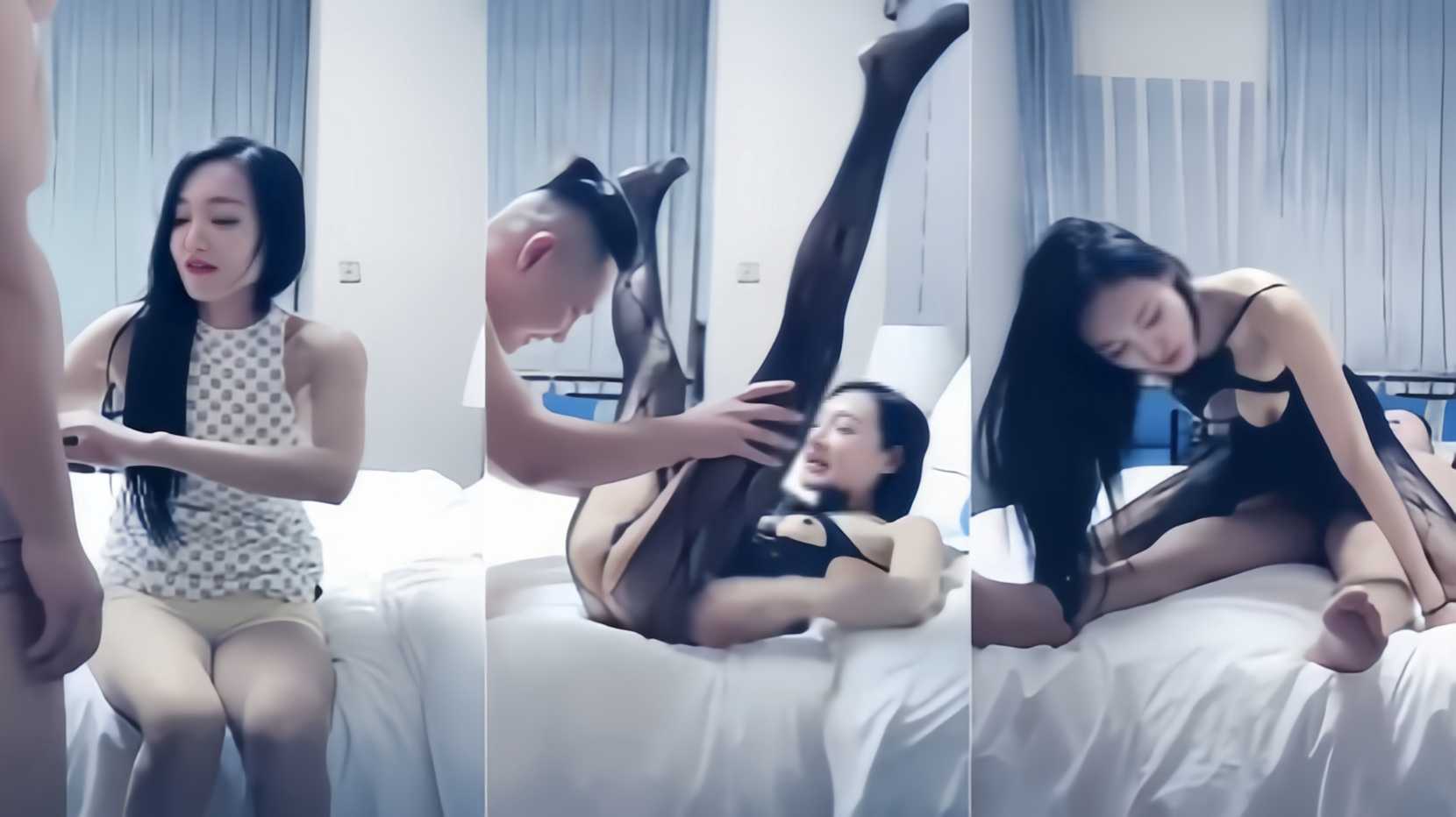 探花精選 身材苗條的漂亮小少婦 穿上情趣連體黑絲求金主快點插進來,用力操小騷逼騷逼好癢  被各種大力狂懟 騷叫不停求快射 太反差了 A片