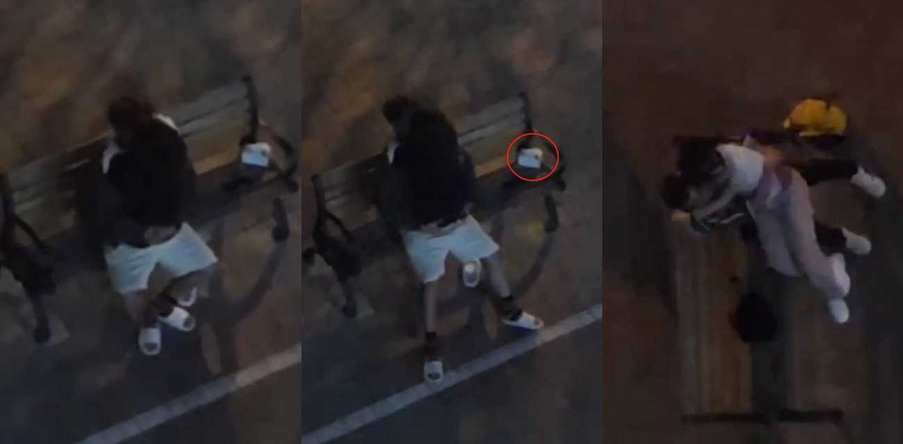 是兄弟就一起组团打野战！山西某校园内 2对情侣打野战被偷拍疯传！