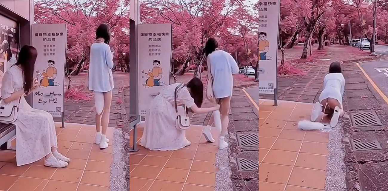 这谁啊 怎么把人家的尾巴拔了就跑啊！