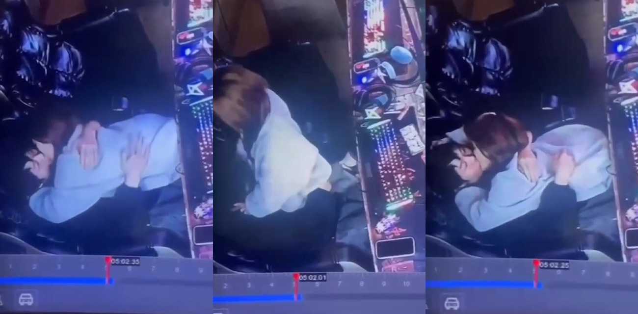 湖南 塘渡口网吧大瓜！情侣急不可耐直接网吧上演活春宫