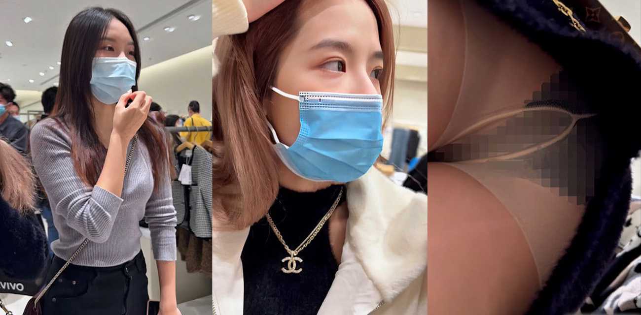 两闺蜜逛街 走到相机前 劈开腿给你看肉丝骚内 超清 丝袜纹理拍的超级清楚！