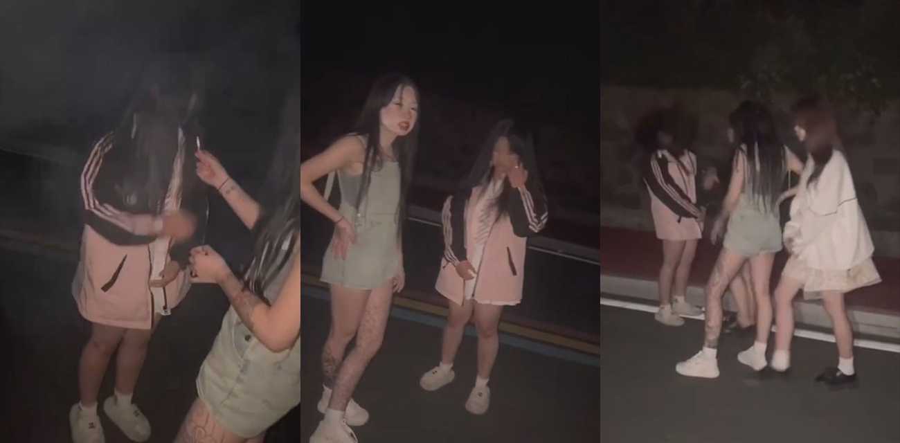 扇脸脚踹 薅头发 被逼吃燃烧的烟头！河南新县女孩遭霸凌事件5分钟原视频 全网疯传！