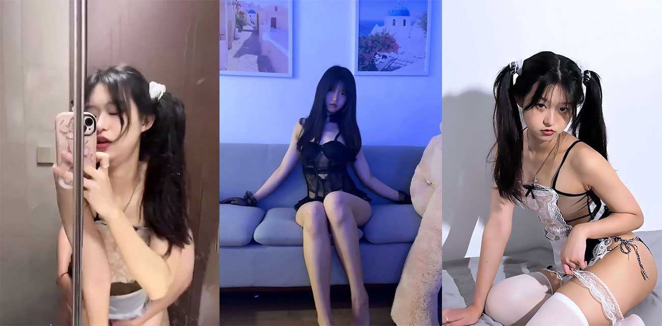 双马尾女仆小萝莉 家中性爱自拍 镜前自己拿着手机拍摄后入女上位弹力摇！