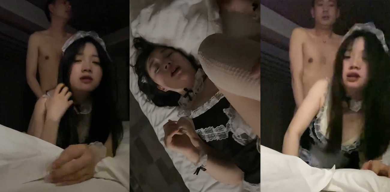 会喷水的嫩穴女朋友 高颜值极品身材女神 穿性感女仆装 被后入操到大脑空白 这白虎嫩穴也太嫩了