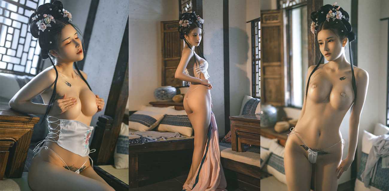 绝美身材大V 鹿八岁baby 汉服定制私拍现场 极品的身材 绝美的脸蛋 妖娆加妩媚的曲线 真是太顶了