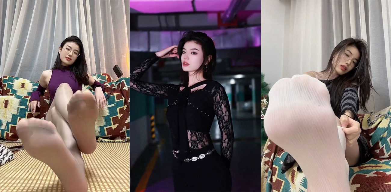 抖音气质御姐网红 不想早起的崽崽 足控调教定制私拍福利视频 这妥妥的恋足控的福音呀！