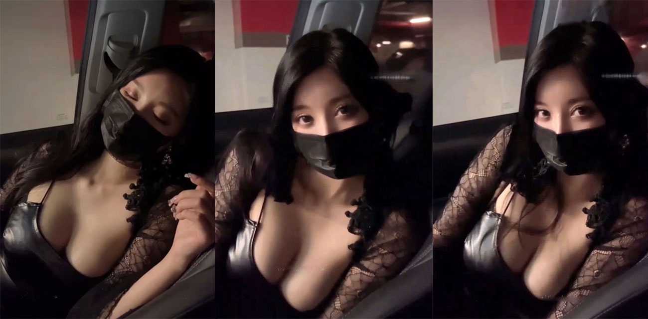 秀人网极品御姐女神 杨晨晨 最新巨作流出！穿着情趣装加吊带黑丝在停车场里车震做爱！