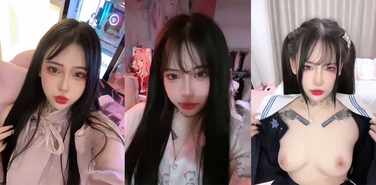 抖音高颜值网红 乃爱 私下为推特明码标价的福利姬！极品身材穿着情趣cos制服 估计有不少大哥消费！