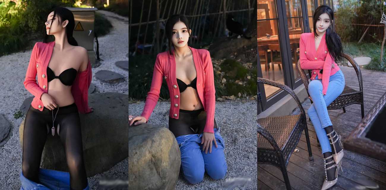 重磅福利 高价购买分享 极品模特龙雪儿 极品长腿裤里丝被暴力撕破黑丝 三点全漏 超性感！