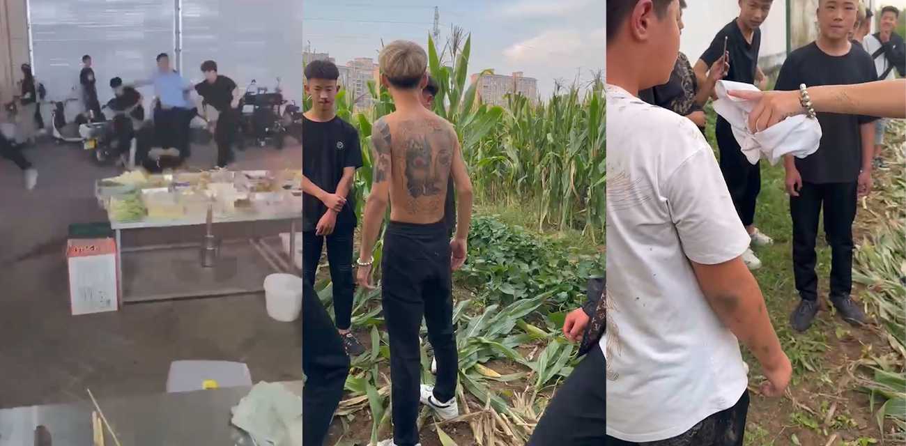 河南 林州市 精神小伙 霸凌 简直无法无天 还号称林州市内无对手！古惑仔看多了？