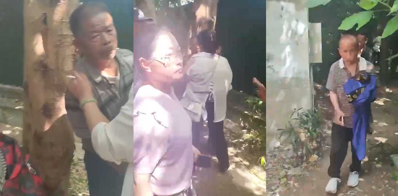 老年娱乐场所 小树林爱情故事 看大爷大妈吓的都不好意思了！