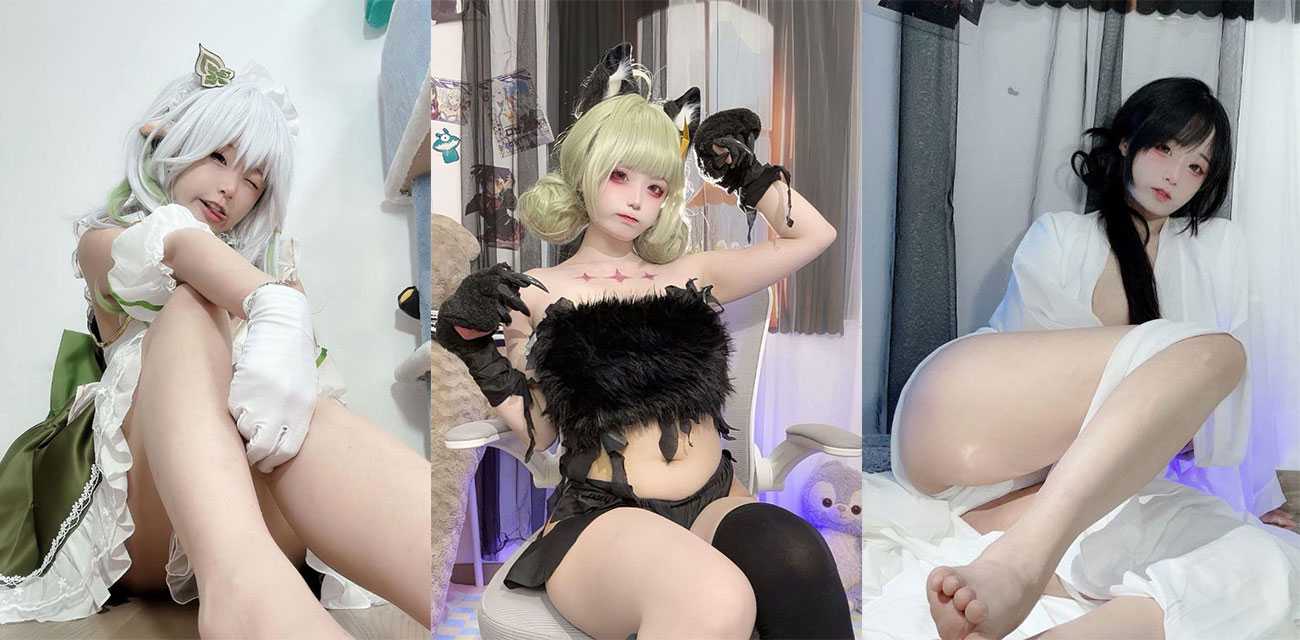 抖音百万粉丝COS舞蹈网红 小扑通 下海黄播！如此清纯的极品小萝莉 私下竟给金主爸爸无罩无内半裸大尺度私拍！