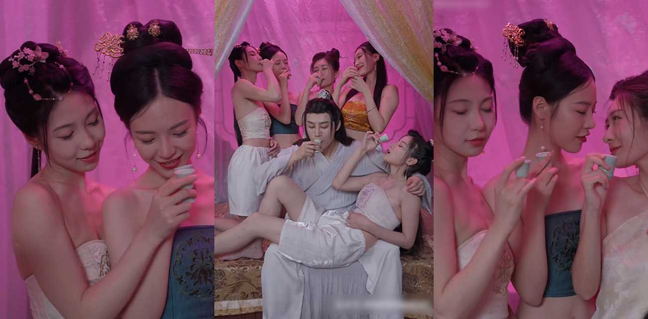 擦边神剧 人间逍遥西门庆  女主颜值极高 黄毛西门庆专操人妻 全80集一次性观看