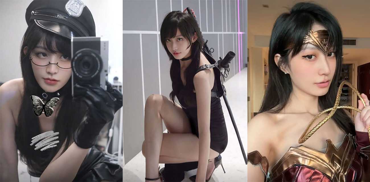 抖音50万粉丝的COS网红 邪剑仙喵瑞莉娅 开房做爱视频被泄密！视频中她全裸着身体 明显是刚做完爱 准备穿衣服！