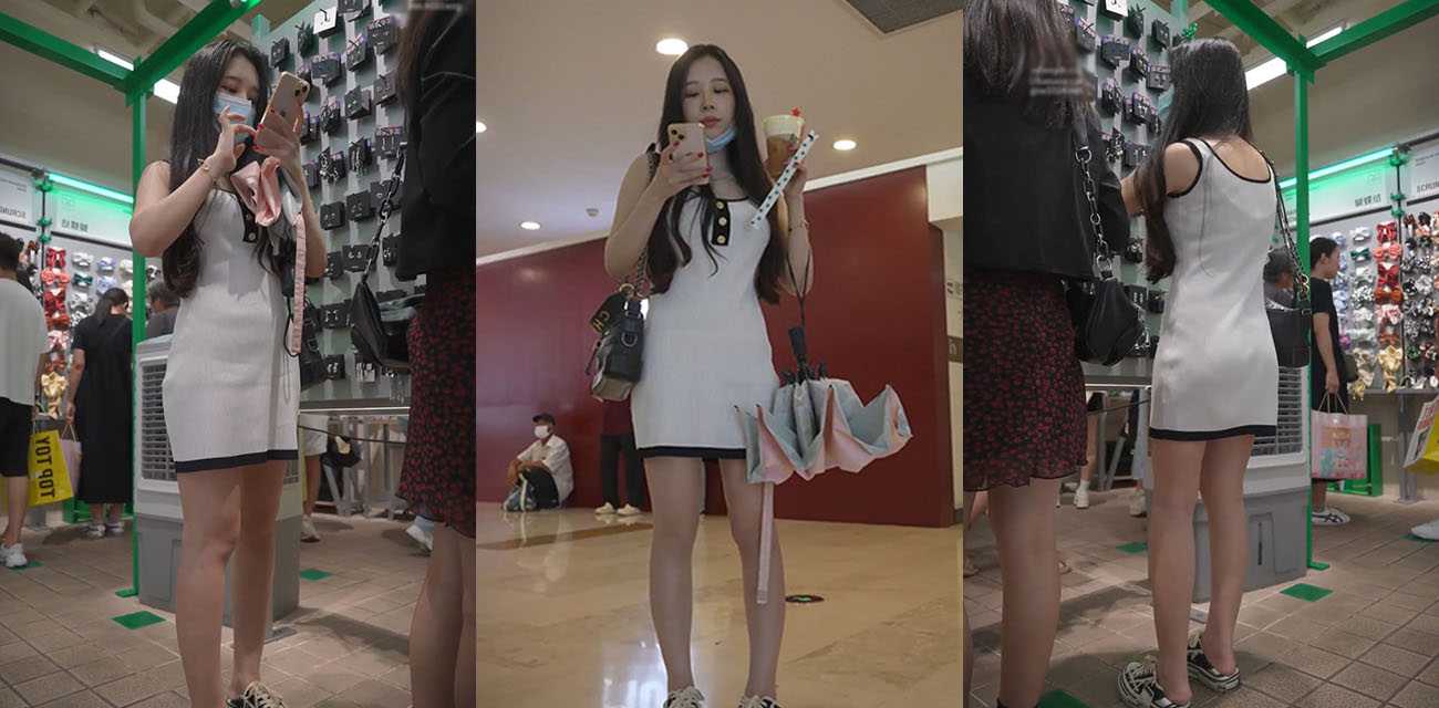 大神街边抄底偷拍 买奶茶的包臀裙 高颜值反差气质美女 坐台阶上露内裤给大家看