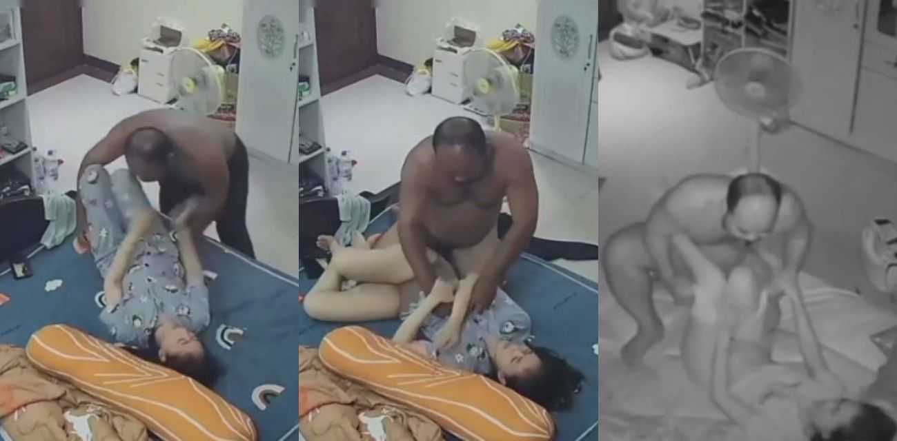 震惊三观！黝黑秃顶公公强上儿媳妇 每晚照顾儿媳的小嫩穴！