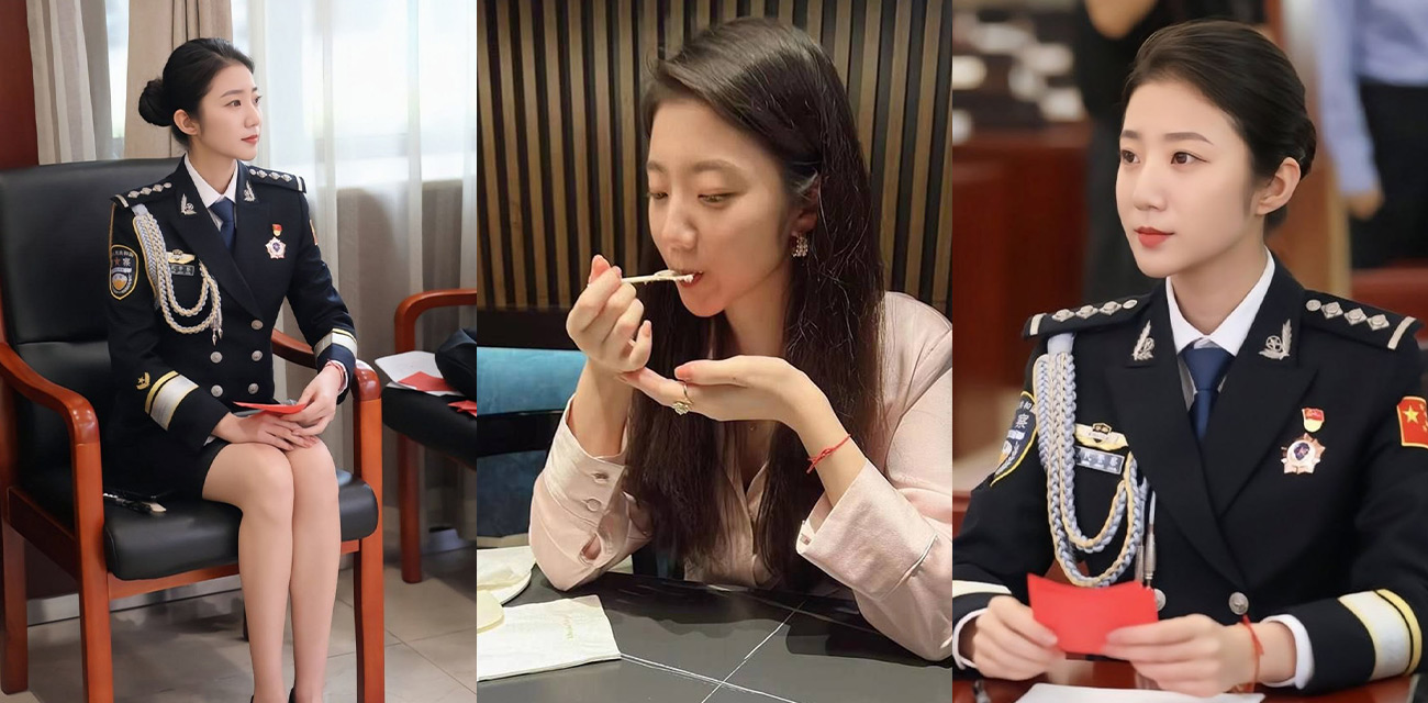 警花张津瑜跟现任老公过年回老家吃饭视频流出！曾经的警犬终是找了个老实人来接盘！