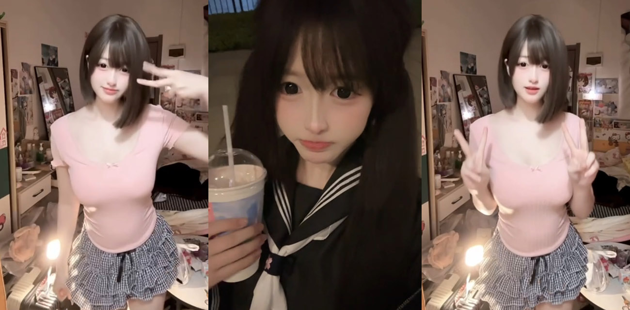 抖音反差萝莉 朱心蝶 20岁极品身材嫩妹 私下却风骚至极 被主人1v1调教视频流出！