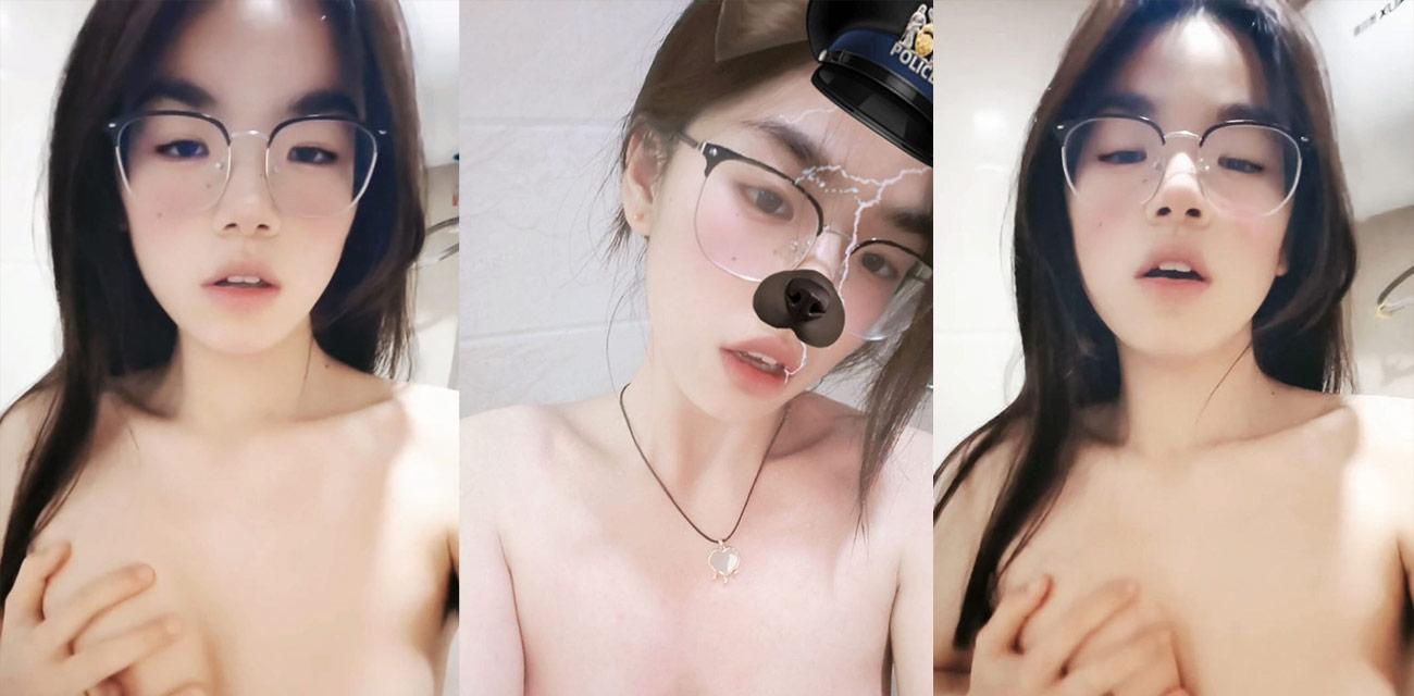 江苏盐城反差眼镜妹 陈金瑶 不雅视频曝光 黑丝渔网袜母狗 网上发骚自慰 三点粉嫩无比诱人！