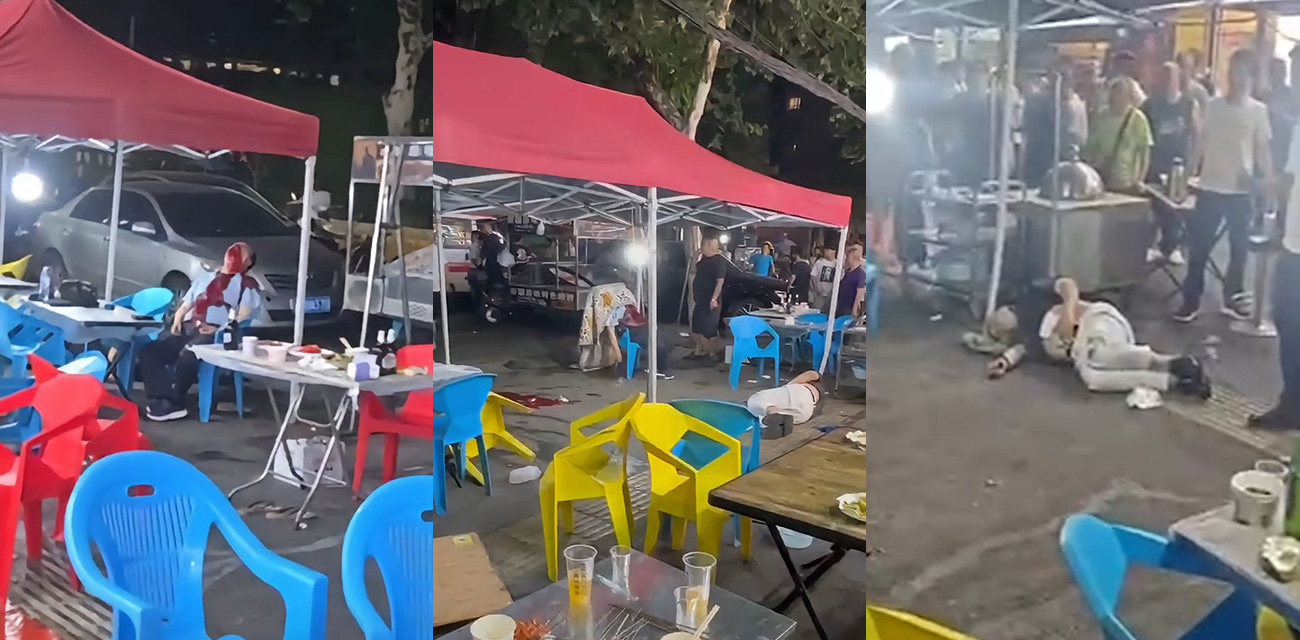 武汉枪击案 二死一伤场面惨不忍睹 现场视频流出！