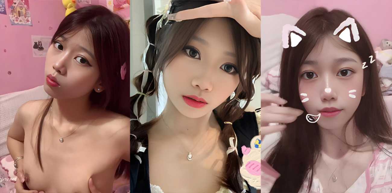 广东甜妹 洛丽塔欢欢 大尺度私拍流出 清纯大眼妹变身小淫娃 全裸撅翘臀秀骚穴 脸穴同框阿黑颜骚到爆！