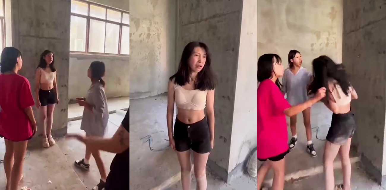 四川江油霸凌事件 引发全网家长公愤 在校少女因精神问题 被扇嘴巴暴力飞踹围殴扒衣 手段残忍嚣张至极！