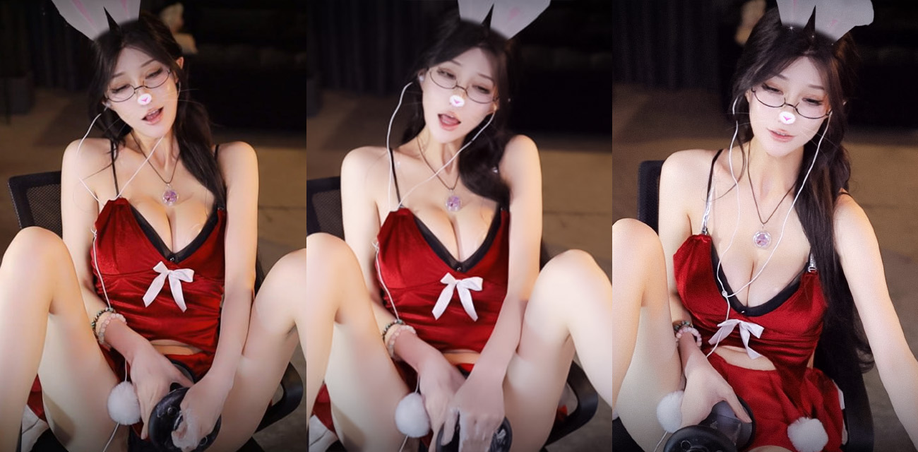 顶级ASMR女神 张爱玲 化身涩气的兔女郎 粉嫩豪乳舔唇揉穴言语挑逗 呻吟娇喘酥麻入骨！