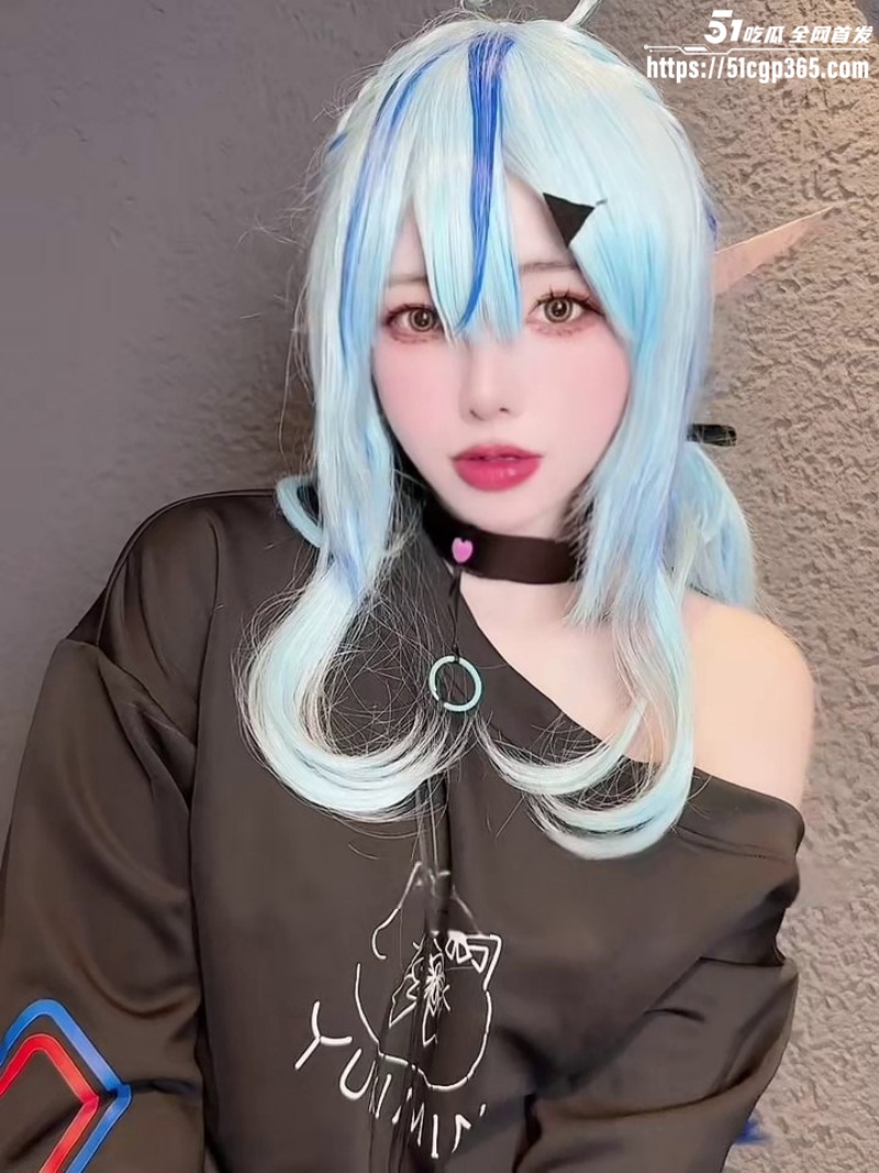 日本ASMR极品女神 Rizuna 最新作品Cos雪花菈米 擦边自慰表演 表情诱惑声线让人沉醉！