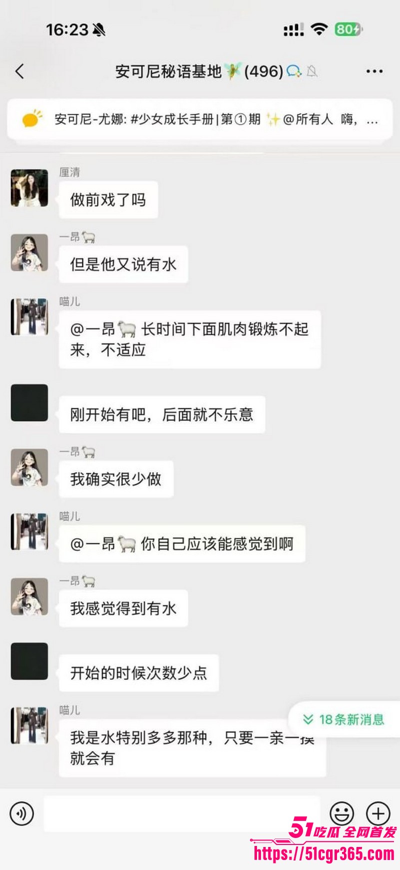 安可尼秘语基地聊天记录爆料 11 安可尼秘语基地聊天记录爆料 11