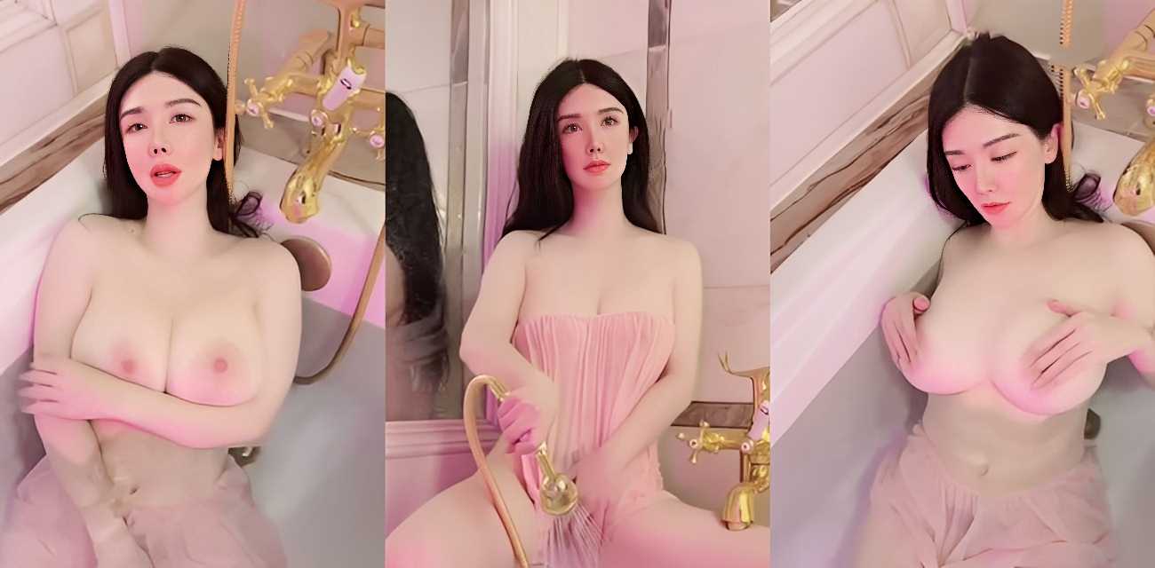 极品福利姬 潘娇娇 浴室巨乳福利 付费定制露三点 浴缸薄纱淋浴自慰 核弹奶子揉捏诱惑拉满！