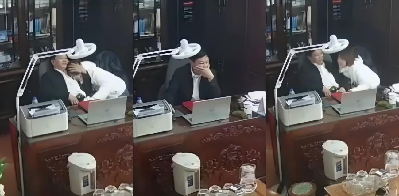 越南宁平海后 高中校领导大瓜 办公室内与多名女性亲密接触 衣冠禽兽害人无数 监控视频曝光轰动全网！