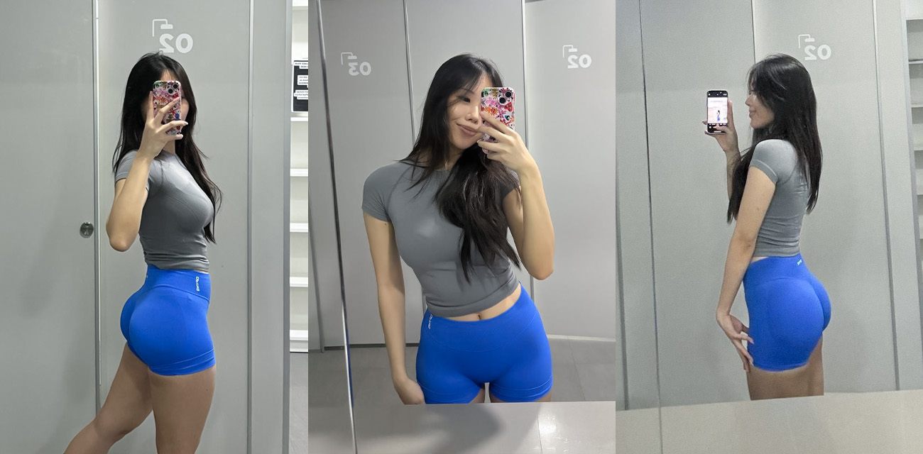 高颜值健身巨乳美女 大尺度私拍曝光 前凸后翘完美身材 纤手揉乳猛扣白虎嫩穴 画面香艳无比！