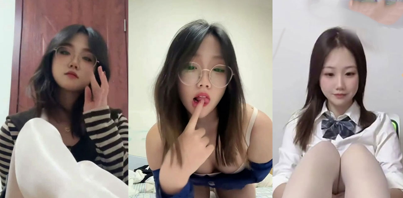 良家眼镜女友的自拍诱惑 甜美外表丝袜挑逗 夜深独秀为大尺度自慰 为男友献上的隐秘独享！！