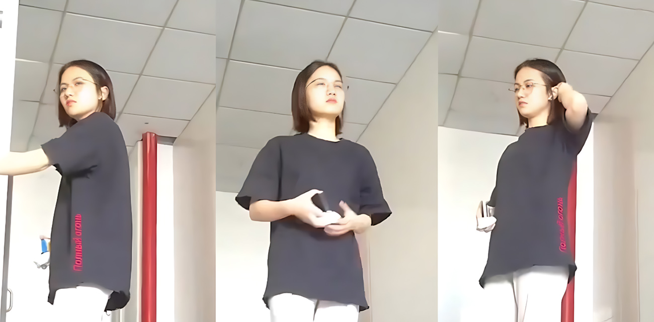 偷拍大神潜入艺术学院女厕 娇媚眼镜妹脸穴同框 撒尿嘟嘴自拍 画面刺激彻底点燃偷窥欲望！