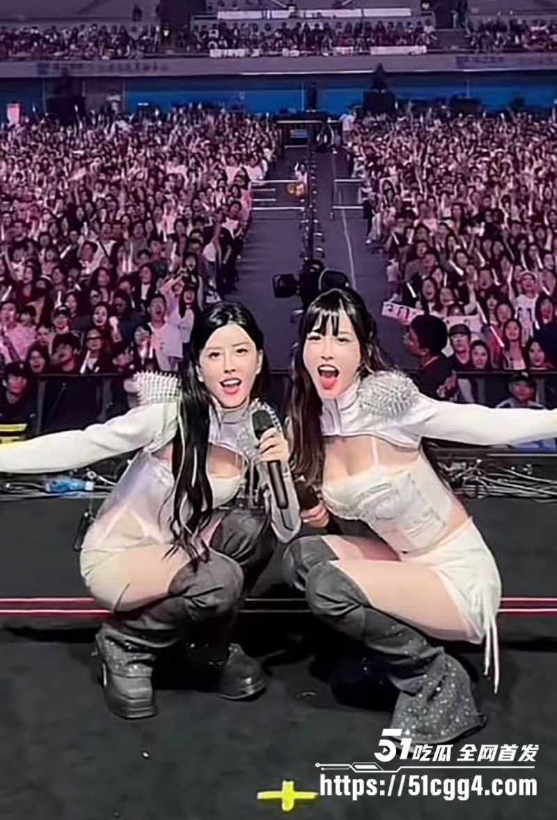 双胞胎女星组合BY2成都演唱会露点炸场3拷贝
