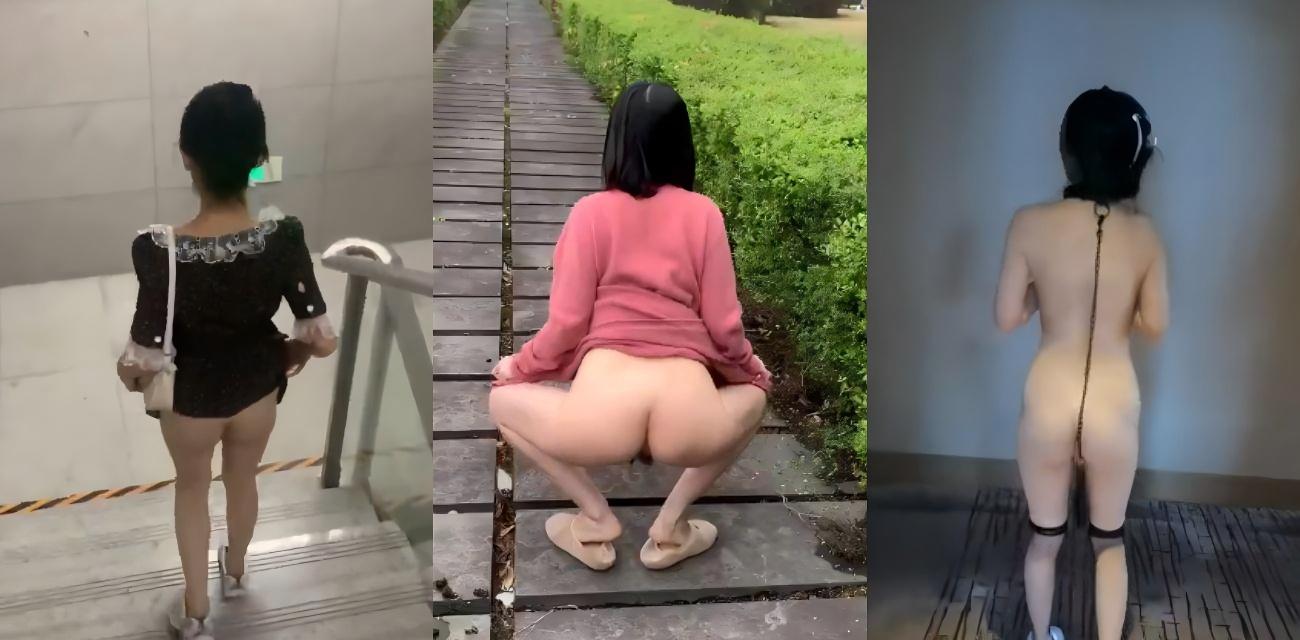 超性感极品名媛 被土豪花重金包养调教 户外走廊撅臀爬行 浴缸放尿风骚下贱 口交露出样样精通！