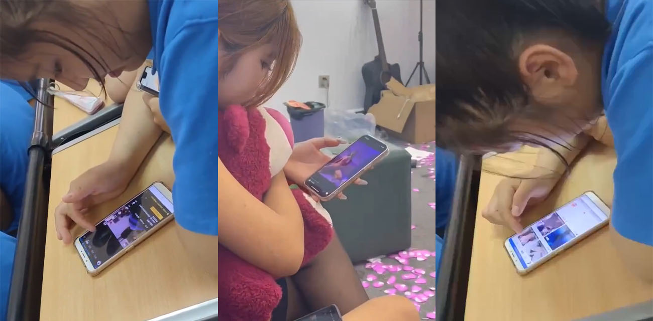 风骚学生妹 白天上课偷偷看黄片学姿势 被同学偷拍下来记录 长大注定是顶级反差母狗！