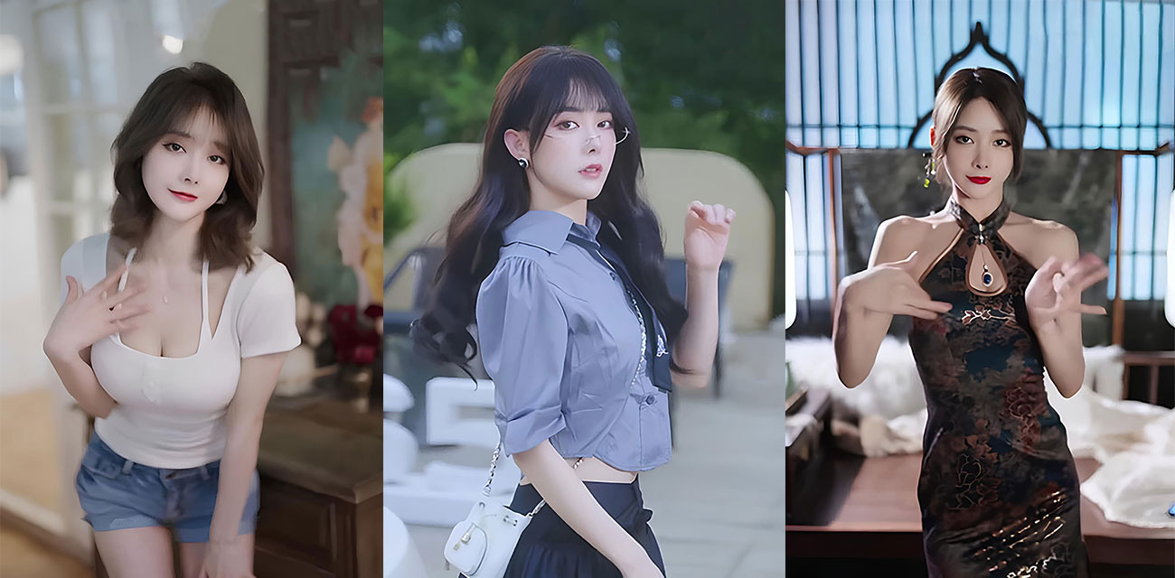 抖音63W粉长腿女神 王筱沫沫 AI全裸双屏热舞福利 清纯女神巨乳甩动 性感诱惑到爆！