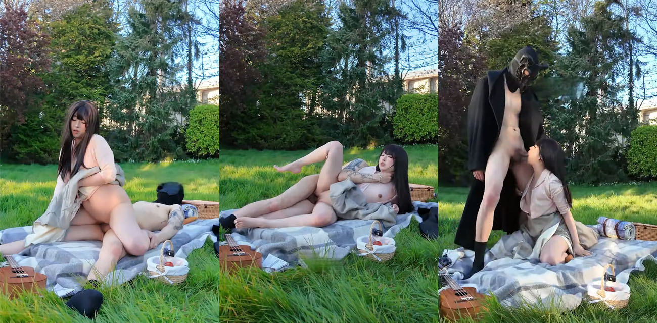 推特阿黑颜母狗 Pupu噗噗 野外自慰 玉米棒刚插一半 神秘男杀出狂操到失禁 娇喘响彻整片地！