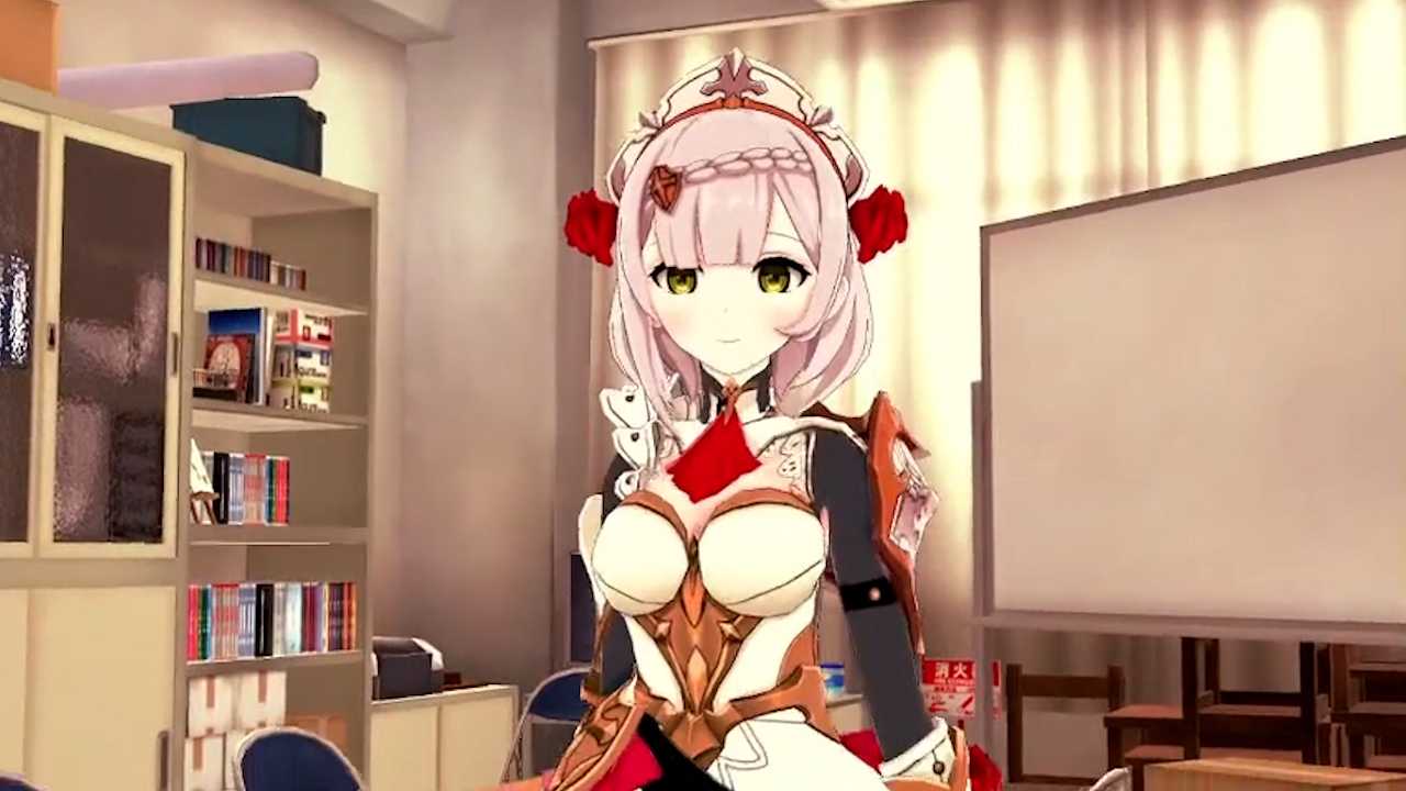 貝內特把諾艾爾帶到清潔室狠狠地操一頓 - 原神 第二部 A片