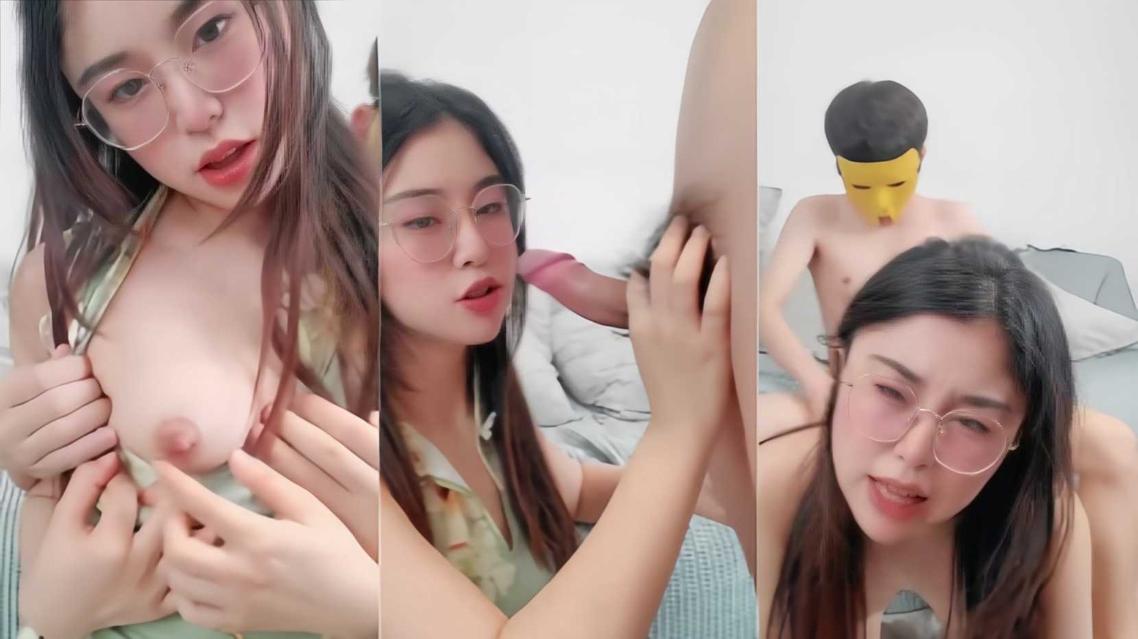 旗袍眼鏡御姐化身老師教你操逼，絲襪性感美腿使勁後入一線天饅頭B 後入騷穴一頓懟 直接給小騷貨乾紅溫了 A片
